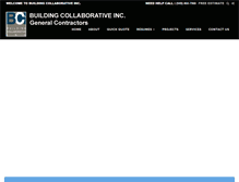 Tablet Screenshot of buildingcollaborative.com